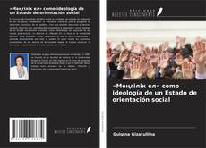 Portada del libro de «Мәңгілік ел» como ideología de un Estado de orientación social