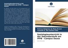 Buchcover von Soziologieunterricht in der Sekundarstufe am IFPB - Campus Sousa