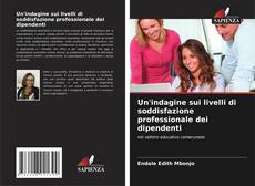 Обложка Un'indagine sui livelli di soddisfazione professionale dei dipendenti