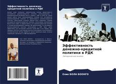 Portada del libro de Эффективность денежно-кредитной политики в РДК