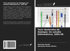 Couverture de Tesis doctorales de Zoología: Un estudio bibliométrico, 2002-08