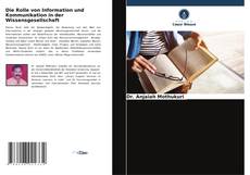 Buchcover von Die Rolle von Information und Kommunikation in der Wissensgesellschaft