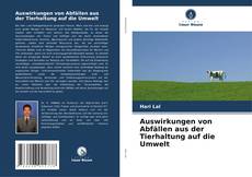 Buchcover von Auswirkungen von Abfällen aus der Tierhaltung auf die Umwelt