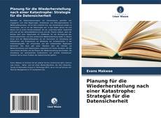 Buchcover von Planung für die Wiederherstellung nach einer Katastrophe: Strategie für die Datensicherheit