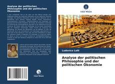 Portada del libro de Analyse der politischen Philosophie und der politischen Ökonomie