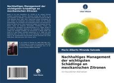 Portada del libro de Nachhaltiges Management der wichtigsten Schädlinge an mexikanischen Zitronen