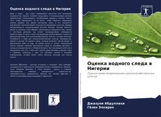 Capa do livro de Оценка водного следа в Нигерии 