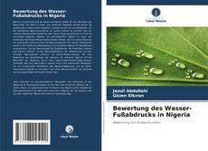 Buchcover von Bewertung des Wasser-Fußabdrucks in Nigeria