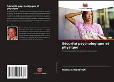 Buchcover von Sécurité psychologique et physique