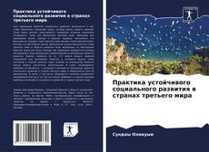 Capa do livro de Практика устойчивого социального развития в странах третьего мира 