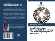 Buchcover von Sensibilisierung der Gemeinschaft, Einstellung zum Beratungsprogramm und Lepra