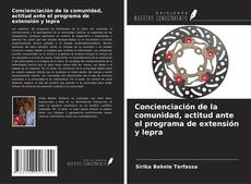 Portada del libro de Concienciación de la comunidad, actitud ante el programa de extensión y lepra