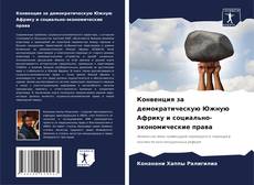 Portada del libro de Конвенция за демократическую Южную Африку и социально-экономические права