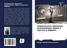 Современные принципы акционерного права и трастов в Африке的封面