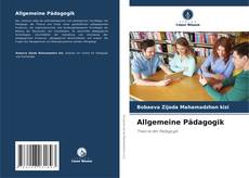 Portada del libro de Allgemeine Pädagogik