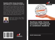 Обложка Gestione delle risorse lavorative dell'impresa in condizioni moderne