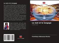 Обложка Le mot et le langage