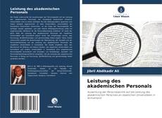 Buchcover von Leistung des akademischen Personals