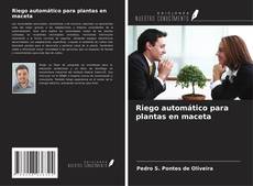 Portada del libro de Riego automático para plantas en maceta