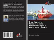 Il curriculum e l'ambiente sono fondamentali per la scelta della carriera kitap kapağı