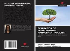 Couverture de EVALUATION OF ENVIRONMENTAL MANAGEMENT POLICIES