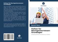 Portada del libro de Python für Bauingenieurwesen-Grundlagen