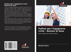 Python per l'ingegneria civile - Nozioni di base kitap kapağı