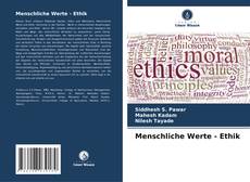 Buchcover von Menschliche Werte - Ethik