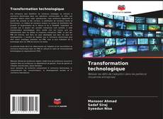 Buchcover von Transformation technologique