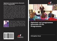 Opinioni sul programma biennale di Ed. Programma的封面