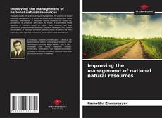 Couverture de Improving the management of national natural resources