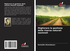 Migliorare la gestione delle risorse naturali nazionali kitap kapağı