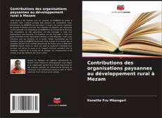 Buchcover von Contributions des organisations paysannes au développement rural à Mezam