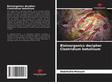 Capa do livro de Bioinorganics decipher Clostridium botulinum 