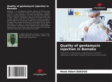 Borítókép a  Quality of gentamycin injection in Bamako - hoz