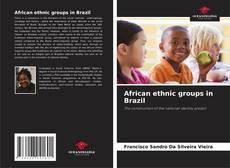 Capa do livro de African ethnic groups in Brazil 