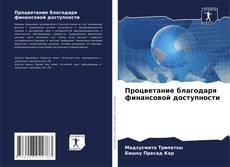 Процветание благодаря финансовой доступности的封面