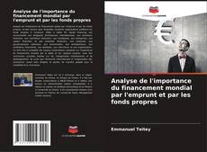 Buchcover von Analyse de l'importance du financement mondial par l'emprunt et par les fonds propres