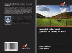 Capa do livro de Incontri veterinari comuni in punta di dita 