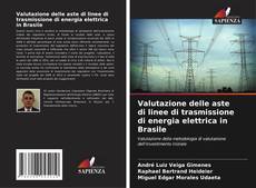 Portada del libro de Valutazione delle aste di linee di trasmissione di energia elettrica in Brasile