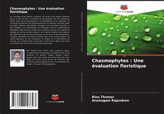 Copertina di Chasmophytes : Une évaluation floristique