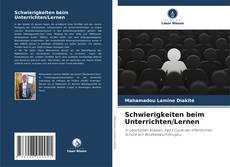 Portada del libro de Schwierigkeiten beim Unterrichten/Lernen