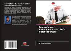 Capa do livro de Comportement administratif des chefs d'établissement 