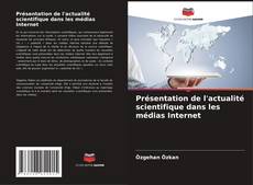 Buchcover von Présentation de l'actualité scientifique dans les médias Internet