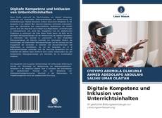 Buchcover von Digitale Kompetenz und Inklusion von Unterrichtsinhalten