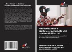 Buchcover von Alfabetizzazione digitale e inclusività dei contenuti didattici