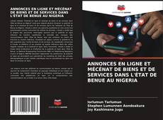 Bookcover of ANNONCES EN LIGNE ET MÉCÉNAT DE BIENS ET DE SERVICES DANS L'ÉTAT DE BENUE AU NIGERIA