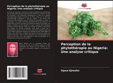 Copertina di Perception de la phytothérapie au Nigeria: Une analyse critique