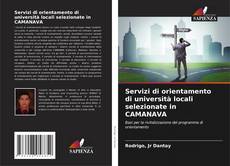 Bookcover of Servizi di orientamento di università locali selezionate in CAMANAVA