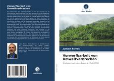 Buchcover von Vorwerfbarkeit von Umweltverbrechen